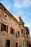 Old Traditional Istrian Stone Houses In Croatia Stock Photos