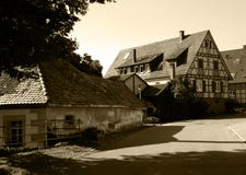 village german traditional timbered miltenberg frankfurt houses half architecture near