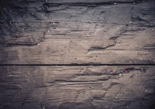 Old vintage dark wood rough textured board obsolete background blue toned Royalty Free Stock Images Old vintage dark wood rough textured board obsolete background blue toned Royalty Free Stock Images