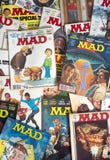 Old Vintage Mad Magazine Cartoon Comic Books stock images Old Vintage Mad Magazine Cartoon Comic Books stock images