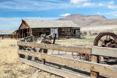 Old West Ranch In Nevada Stock Photos Old West Ranch In Nevada Stock Photos
