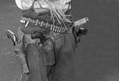 Wild West Outlaw Cowboy Guns and Holster royalty free stock images Wild West Outlaw Cowboy Guns and Holster royalty free stock images