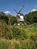 Old Windmill With Green Garden. Royalty Free Stock Image Old Windmill With Green Garden. Royalty Free Stock Image