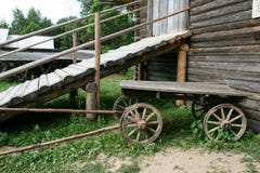 Old Wooden Cart Stock Photos