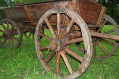 Old Wooden Wheelbarrow Stock Photos - 591 Images