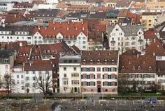 Old World City Architecture Of Basel Royalty Free Stock Images