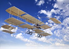 Old Yellow Airplane Royalty Free Stock Image Old Yellow Airplane Royalty Free Stock Image