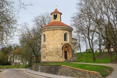 Oldest Rotunda Of St. Martin In In Vysehrad, Prague Royalty Free Stock Images Oldest Rotunda Of St. Martin In In Vysehrad, Prague Royalty Free Stock Images