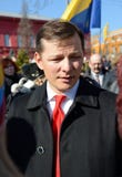 Oleg Lyashko leader of the Radical Party stock images Oleg Lyashko leader of the Radical Party stock images