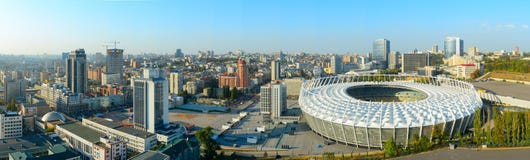Olimpyc stadium Kyiv, Ukraina zdjęcia stock Olimpyc stadium Kyiv, Ukraina zdjęcia stock