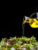 Olive Oil And Salad Stock Images Olive Oil And Salad Stock Images