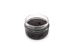 Olive pasta jar isolated on the white background stock photos Olive pasta jar isolated on the white background stock photos