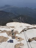 Olympos Teleferik stock afbeeldingen Olympos Teleferik stock afbeeldingen