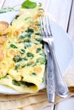 omelet stock afbeelding omelet stock afbeelding