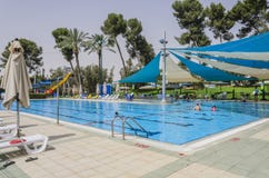 Omer klub poza miastem IZRAEL, Czerwiec, - 27, 2015 w Izrael Zdjęcie Stock Omer klub poza miastem IZRAEL, Czerwiec, - 27, 2015 w Izrael Zdjęcie Stock