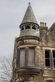 Neglected turret of foremer police station stock image Neglected turret of foremer police station stock image