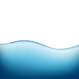 Onda azul do mar ilustração stock Onda azul do mar ilustração stock
