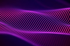 ondas acústicas 3d Visualización grande del extracto de los datos libre illustration ondas acústicas 3d Visualización grande del extracto de los datos libre illustration