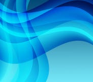 Ondas y curvas del azul libre illustration Ondas y curvas del azul libre illustration