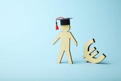Onderwijskosten in universiteit en school Studentenfonds royalty-vrije stock afbeeldingen Onderwijskosten in universiteit en school Studentenfonds royalty-vrije stock afbeeldingen