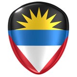Ondulation de drapeau de l'Antigua-et-Barbuda illustration libre de droits Ondulation de drapeau de l'Antigua-et-Barbuda illustration libre de droits