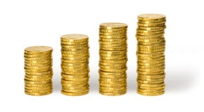 One Dollar Coins Money Stock Photo One Dollar Coins Money Stock Photo