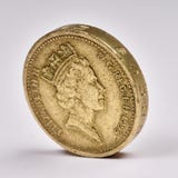 One Pound Sterling Stock Photo