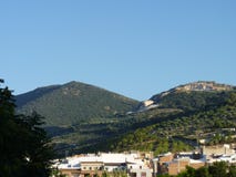 One summer day in Torredelcampo, Jaen, Andalusia, Spain royalty free stock photos One summer day in Torredelcampo, Jaen, Andalusia, Spain royalty free stock photos