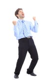 One Very Happy Energetic Royalty Free Stock Image One Very Happy Energetic Royalty Free Stock Image