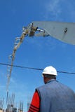 One Worker In Building Industry Stock Photos One Worker In Building Industry Stock Photos