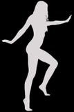 One young caucasian woman climbing up isolated silhouette light coloured on black background royalty free illustration One young caucasian woman climbing up isolated silhouette light coloured on black background royalty free illustration