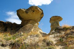 Ongeluksboden in Dinosaurus Provinciaal Park, Alberta stock foto's Ongeluksboden in Dinosaurus Provinciaal Park, Alberta stock foto's