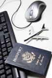 Online Travel Concept Still Life Royalty Free Stock Photography Online Travel Concept Still Life Royalty Free Stock Photography