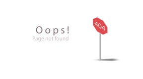404 Oops! Sida att inte grunda Isometrisk mall för design för websitesida Plant rött symbolstecken för väg som 3d isoleras på en royaltyfri illustrationer 404 Oops! Sida att inte grunda Isometrisk mall för design för websitesida Plant rött symbolstecken för väg som 3d isoleras på en royaltyfri illustrationer