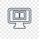 Op vector lineair die pictogram op transparante achtergrond, op tra wordt geïsoleerd vector illustratie Op vector lineair die pictogram op transparante achtergrond, op tra wordt geïsoleerd vector illustratie