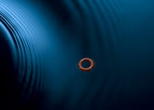 Op zee verloren stock fotografie Op zee verloren stock fotografie