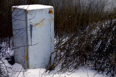 Open-air refrigerator stock images Open-air refrigerator stock images