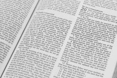 Open Bible Royalty Free Stock Photography