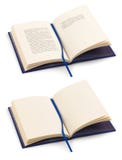 Open book with clipping path