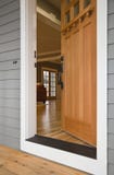 Open Front Door of a Home