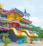 The open lion`s mouth of Dambulla Temple Stock Images The open lion`s mouth of Dambulla Temple Stock Images