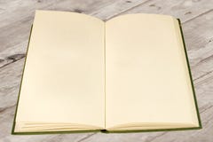 Open Old Book With Blank Pages Royalty Free Stock Photography Open Old Book With Blank Pages Royalty Free Stock Photography