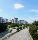 Openbare Woonwijk in Jurong-Oost-, Singapore royalty-vrije stock afbeeldingen Openbare Woonwijk in Jurong-Oost-, Singapore royalty-vrije stock afbeeldingen