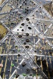 Openlucht het beklimmen muur op een toren royalty-vrije stock afbeeldingen Openlucht het beklimmen muur op een toren royalty-vrije stock afbeeldingen