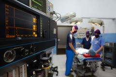 Operation room with medical staff during surgery Royalty Free Stock Photo Operation room with medical staff during surgery Royalty Free Stock Photo