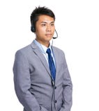 Operatore di call-center Immagine Stock Libera da Diritti Operatore di call-center Immagine Stock Libera da Diritti