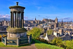 Opinião clássica de Edimburgo imagem de stock Opinião clássica de Edimburgo imagem de stock