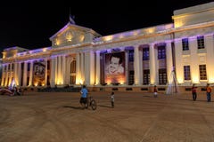 Opinión nacional del palacio en cerca de Managua, Nicaragua foto de archivo libre de regalías Opinión nacional del palacio en cerca de Managua, Nicaragua foto de archivo libre de regalías