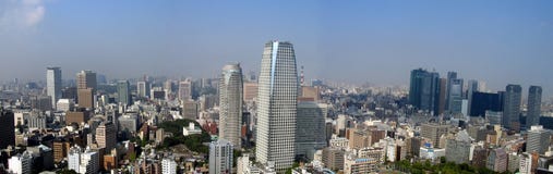 Opinión panorámica de Tokio