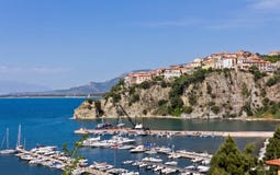 Oporto di Agropoli un Salerno fotografia stock Oporto di Agropoli un Salerno fotografia stock